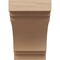 Ekena Millwork 5-inch W x 8-inch D x 8-inch H Pescadero Rough Cedar Woodgrain TimberThane Knee Brace, Primed BRCUR05X08X08PECRCPR - alternate 5